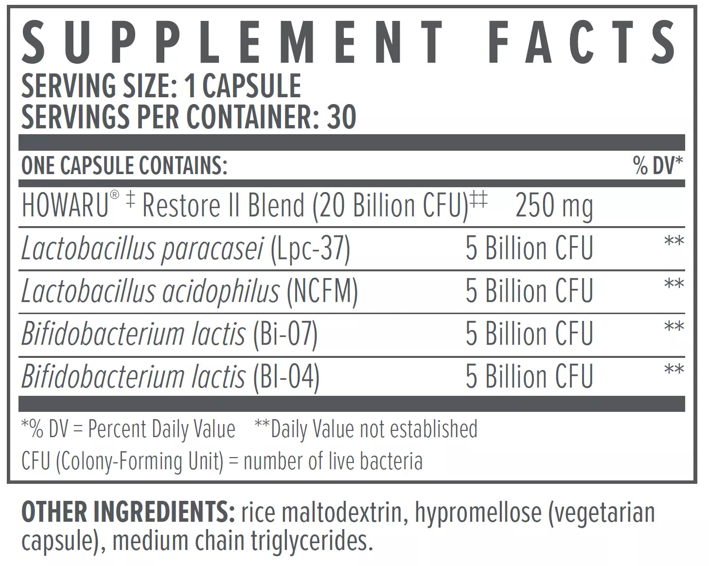 Biote Multi-Strain Probiotic 20B